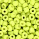 Seed beads 6/0 (4mm) Neon yellow